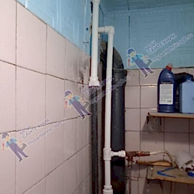 Замена стояков ХВС и ГВС в Адмиралтейском районе