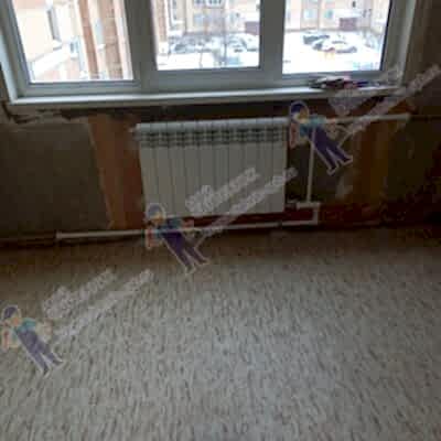 Замена трех радиаторов отопления и двух стояков отопления под ключ на бульваре Новаторов