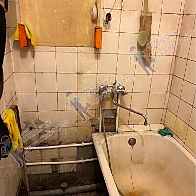 Замена аварийных труб воды на проспекте Стачек
